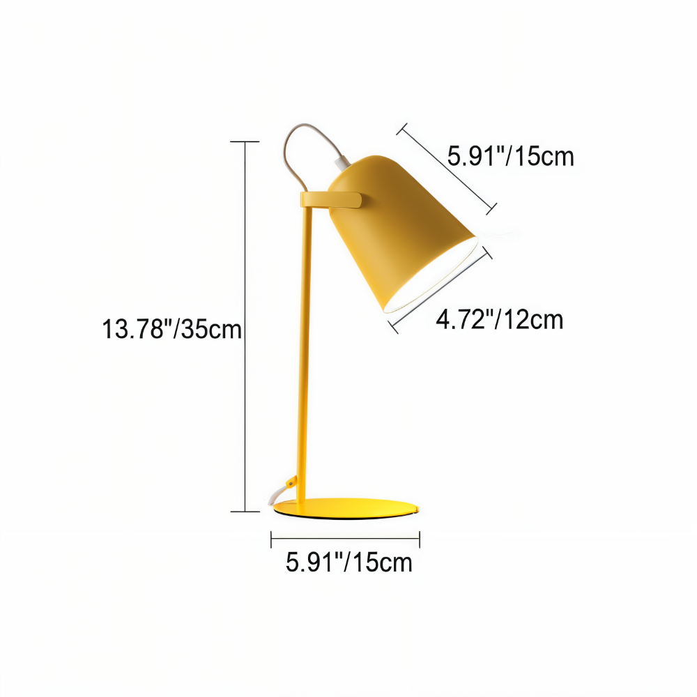Moderne draaibare tafellamp