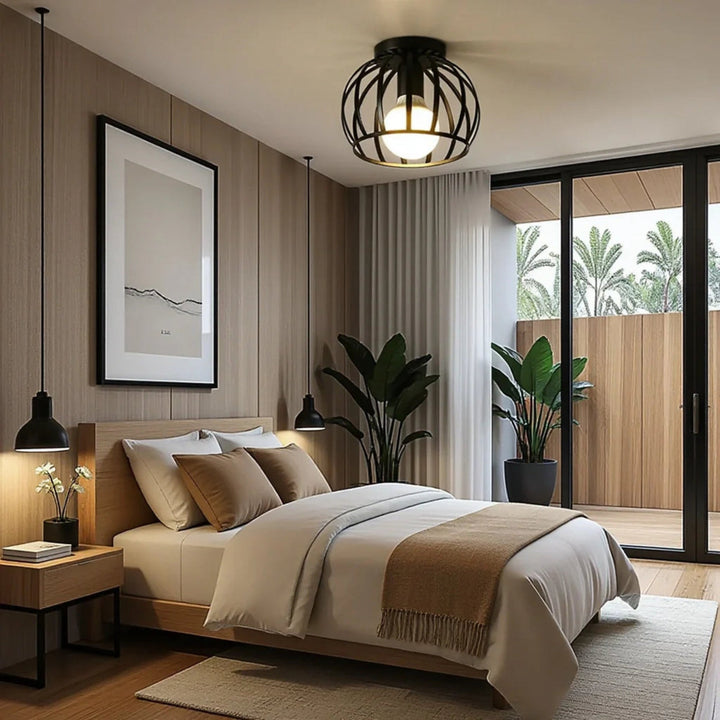 CageLux – Industriële plafondlamp