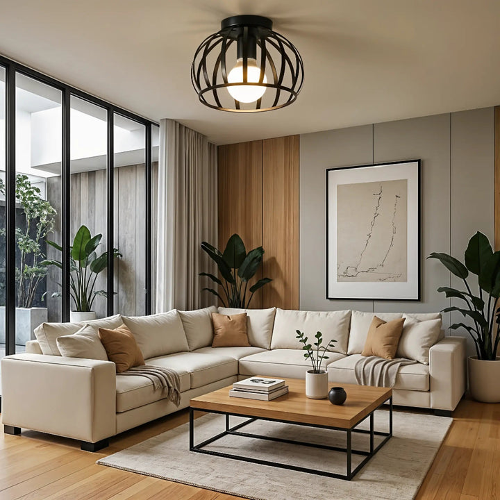 CageLux – Industriële plafondlamp