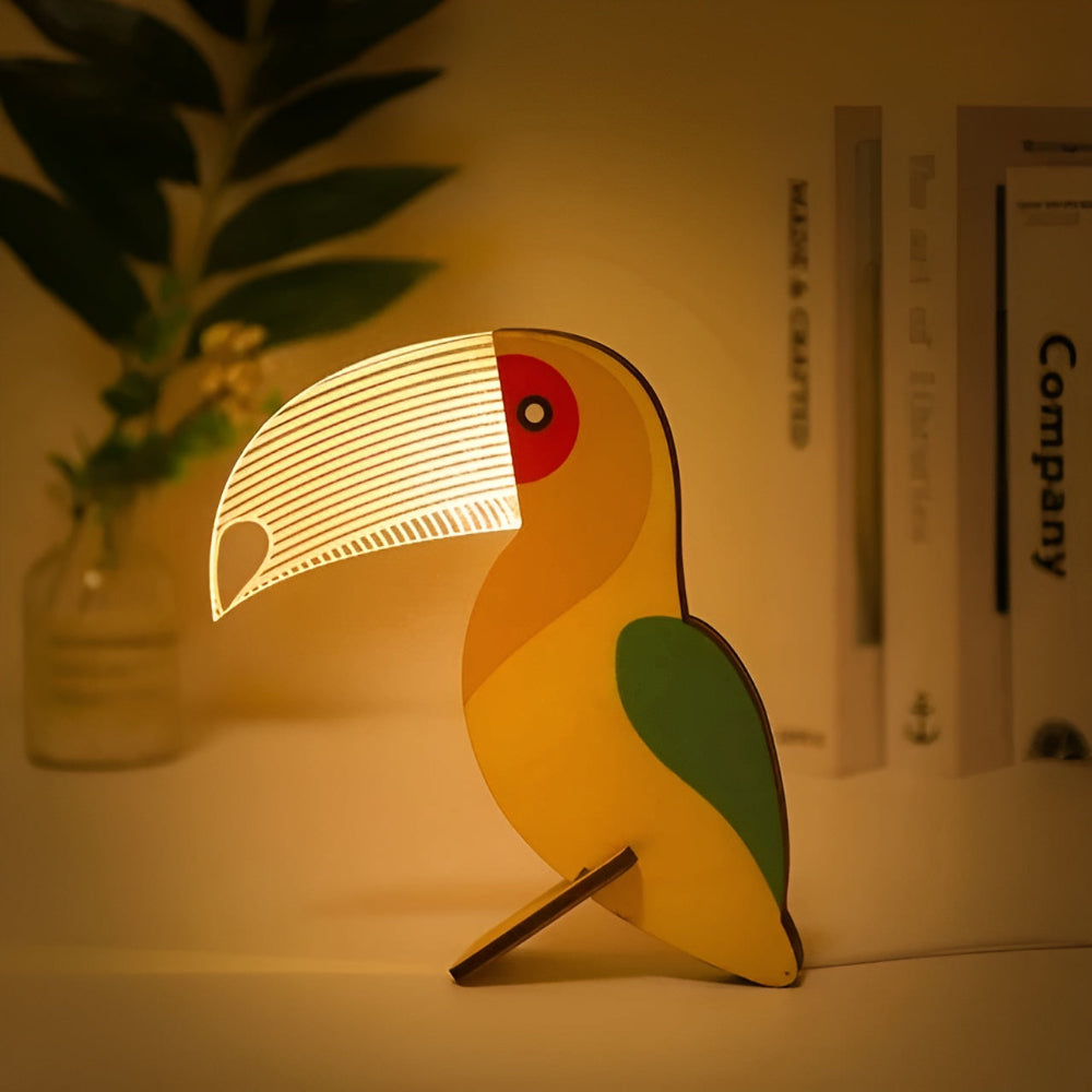 BeakBright – Schattige dierennachtlamp