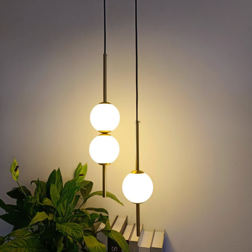 AxisPoint – LED-hanglamp met glazen bol