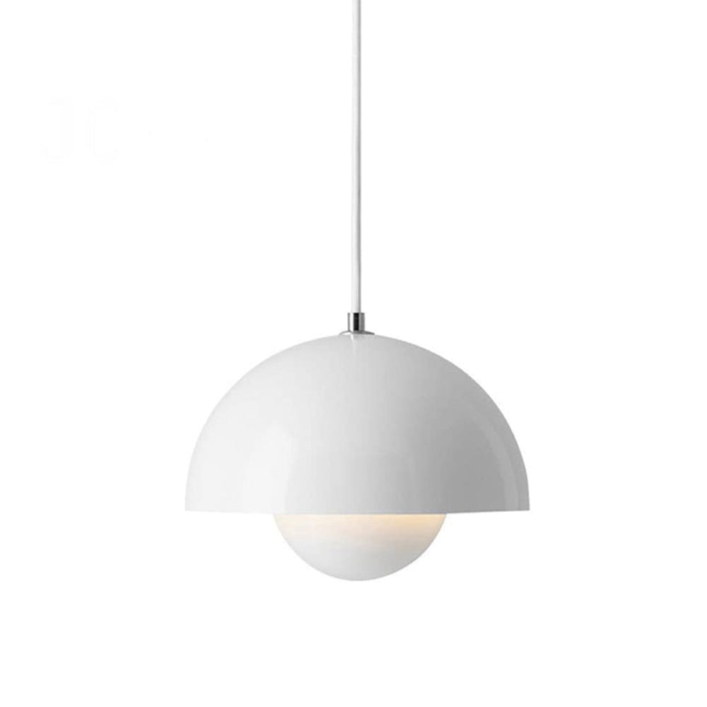 Halfrond gekleurde kroonluchter Lamp