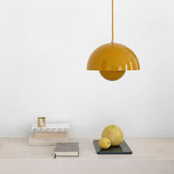 Halfrond gekleurde kroonluchter Lamp