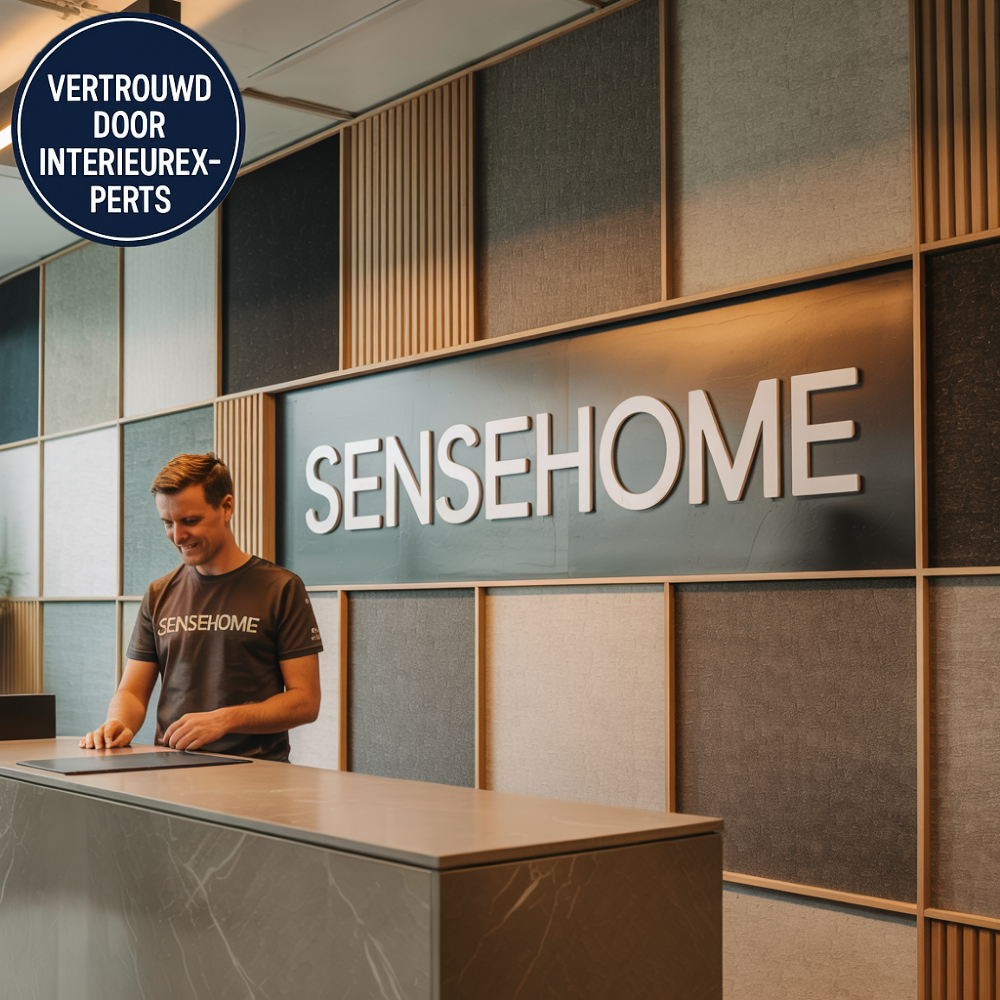 SenseHome® - Gebroken Wit - Marmer Wandpaneel 280 cm