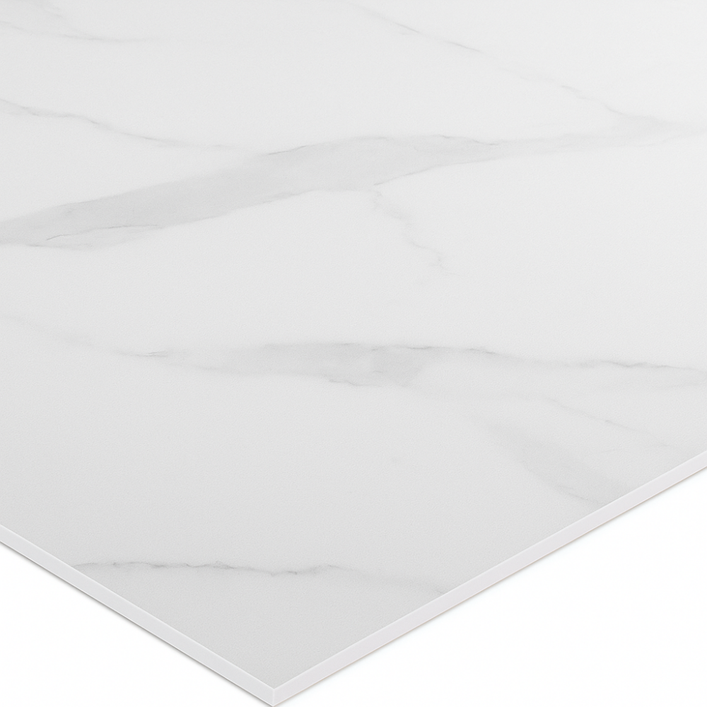 SenseHome® - Gestrepen Wit - Marmer Wandpaneel 280 cm
